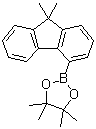 structure of CAS# 1365692-79-0, 2-(9,9-二甲基-9H-芴-4-基)-4,4,5,5-四甲基-1,3,2-二氧硼杂环戊烷