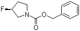 CAS # 136725-52-5, N-Cbz-3(S)-fluoropyrrolidine