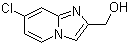 structure of CAS# 1368290-38-3, 7-氯咪唑并[1,2-a]吡啶-2-甲醇
