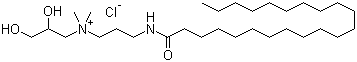 CAS # 136920-10-0, 2,3-Dihydroxy-N,N-dimethyl-N-[3-[(1-oxodocosyl)amino]propyl]-1-propanaminium chloride