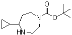 CAS # 1369494-04-1, 5-Cyclopropylhexahydro-1H-1,4-diazepine-1-carboxylic acid 1,1-dimethylethyl ester