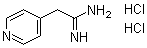 structure of CAS# 1369497-43-7, 4-吡啶乙脒二盐酸盐