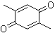 2,5-Dimethyl-2,5-cyclohexadiene-1,4-dione molecular structure (CAS 137-18-8)