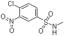 CAS # 137-48-4, 4-Chloro-N-methyl-3-nitrobenzenesulfonamide, 2-Nitrochlorobenzene-4-sulfomethyl amide