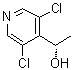 structure of CAS# 1370347-50-4, (alphaS)-3,5-二氯-alpha-甲基-4-吡啶甲醇
