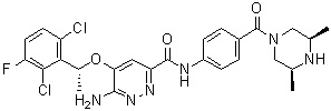 structure of CAS# 1370651-20-9, Ensartinib