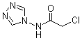 CAS # 137141-14-1, 2-Chloro-N-4H-1,2,4-triazol-4-ylacetamide