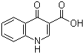 structure of CAS# 13721-01-2, 4-氧代-1,4-二氢喹啉-3-羧酸