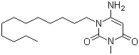 CAS 登录号：137476-00-7, 6-氨基-1-十二烷基-3-甲基-2,4(1H,3H)-嘧啶二酮
