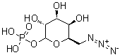 CAS # 1374984-64-1, 6-Azido-6-deoxy-D-galactopyranose 1-(dihydrogen phosphate)