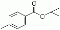 structure of CAS# 13756-42-8, 4-甲基苯甲酸叔丁酯
