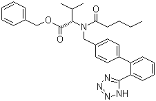 structure of CAS# 137863-20-8, Valsartan benzyl ester