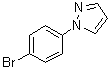structure of CAS# 13788-92-6, 1-(4'-Bromophenyl)-1H-pyrazole