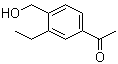 structure of CAS# 1378888-43-7, 1-(3-乙基-4-羟基甲基-苯基)乙酮