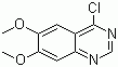 structure of CAS# 13790-39-1, 4-氯-6,7-二甲氧基喹唑啉