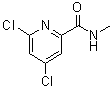 CAS # 1379324-09-0, 4,6-Dichloro-N-methyl-2-pyridinecarboxamide