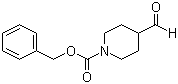 structure of CAS# 138163-08-3, Benzyl 4-formyltetrahydro-1(2H)-pyridinecarboxylate