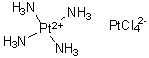 structure of CAS# 13820-46-7, 四氨合铂四氯铂酸盐