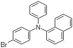 structure of CAS# 138310-84-6, N-(4-溴苯基)-N-苯基-1-萘胺