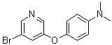 CAS # 1383133-44-5, 4-[(5-Bromo-3-pyridinyl)oxy]-N,N-dimethylbenzenamine