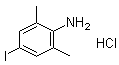 structure of CAS# 138385-59-8, 4-碘-2,6-二甲基苯胺盐酸盐