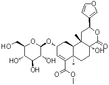 CAS # 1383977-51-2, Tinospinoside C, 8-Hydroxytinophylloloside, 8-epi-Tinospinoside B