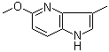 structure of CAS# 138469-76-8, 5-Methoxy-3-methyl-1H-pyrrolo[3,2-b]pyridine