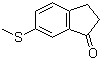 structure of CAS# 138485-82-2, 6-(甲硫基)-1-茚满酮