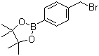 structure of CAS# 138500-85-3, 4-(Bromomethyl)benzeneboronic acid pinacol ester