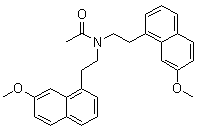 CAS # 1385018-58-5, N,N-Bis[2-(7-methoxy-1-naphthalenyl)ethyl]acetamide