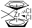structure of CAS# 138533-79-6, 异丙亚基双(环戊二烯)二氯化锆