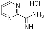 structure of CAS# 138588-40-6, 2-嘧啶甲脒盐酸盐