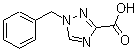 structure of CAS# 138624-97-2, 1-(苯基甲基)-1H-1,2,4-三唑-3-羧酸