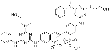 structure of CAS# 13863-31-5, Tinopal 5BM