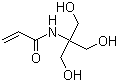 structure of CAS# 13880-05-2, N-[三(羟甲基)甲基]丙烯酰胺
