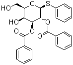 CAS 登录号：138857-53-1, 苯基 1-硫代-beta-D-吡喃半乳糖苷 2,3-二苯甲酸酯
