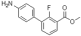 structure of CAS# 1389287-35-7, 4'-氨基-2-氟联苯-3-羧酸甲酯