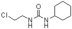 structure of CAS# 13908-11-7, N-(2-Chloroethyl)-N'-cyclohexylurea