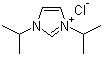 structure of CAS# 139143-09-2, 1,3-Diisopropyl-1H-imidazolium chloride