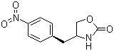 structure of CAS# 139264-55-4, (S)-4-[(4-硝基苯基)甲基]-2-恶唑烷酮