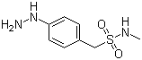 structure of CAS# 139272-29-0, 4-肼基-N-甲基苯甲磺酰胺