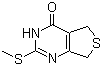 CAS # 139297-03-3, 5,7-Dihydro-2-(methylthio)thieno[3,4-d]pyrimidin-4(3H)-one