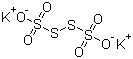 structure of CAS# 13932-13-3, Dipotassium tetrathionate