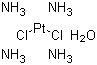 structure of CAS# 13933-33-0, 四氨合氯化铂一水