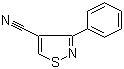 CAS # 13950-68-0, 3-Phenyl-4-isothiazolecarbonitrile