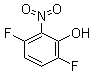 structure of CAS# 139548-97-3, 3,6-二氟-2-硝基苯酚