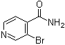 structure of CAS# 13958-99-1, 3-溴-4-吡啶甲酰胺