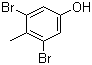 structure of CAS# 13979-81-2, 3,5-Dibromo-4-methylphenol