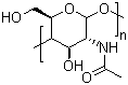 structure of CAS# 1398-61-4, 甲壳素