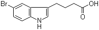 structure of CAS# 13993-31-2, 5-溴吲哚-3-丁酸